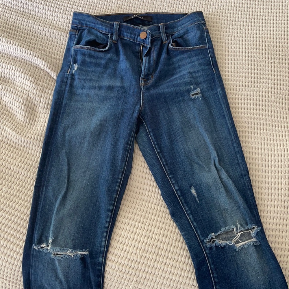 J Brand Ripped Skinny Jean